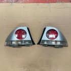 TOYOTA ALTEZZA LEXUS IS300 SXE10 TAIL LIGHTS SILVER OUTERS