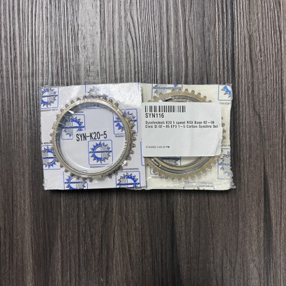 Synchrotech K Series 5 spd Synchro Set Carbon