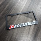 K Tuned License Plate Frame