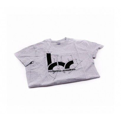 HYBRID RACING DIMENSIONS T-SHIRT (GRAY)