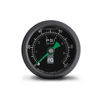 Radium Engineering Fuel Pressure Gauge 0-100psi Black