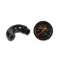 K Tuned Center Mount Fuel Pressure Gauge (w/ Fitting)
