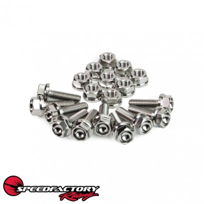 SpeedFactory Racing B / D / H / F-Series (Except S2000) Titanium Oil Pan Hardware Kit