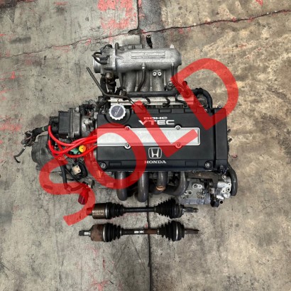 JDM B16A OBD1 with 5spd M/T Swap