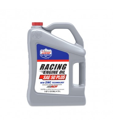 Lucas SAE 50 Plus Racing Oil 5qt