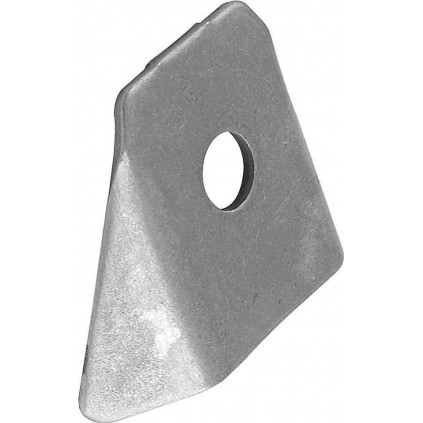 Allstar Body Brace Tabs Flat Mount 4pk 3/8in Hole ALL60024