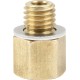 Allstar Adapter Fittings 10mm-1.5 to 1/8 NPT 2pk ALL50040
