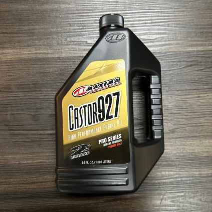 Maxima Racing Oils Castor 927 2-Stroke Oil 1/2 gal Bottle