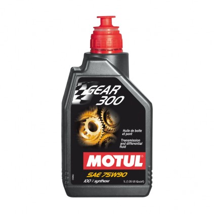 Motul Gear Oil 300 75W90 Synthetic 1qt