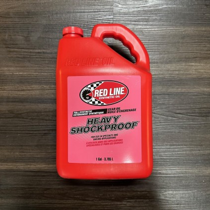 Redline Gear Oil Heavy Shockproof Synthetic 1 gal Bottle