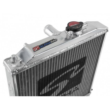 Skunk2 Alpha Series 88-91 Honda Civic/CRX Radiator (Half Size) (Dual Core)