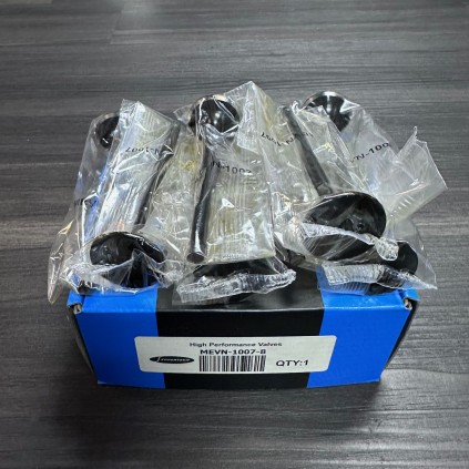 Supertech Mitsubishi 4G63/4G63T Black Nitrided Exhaust Valve - Set of 8