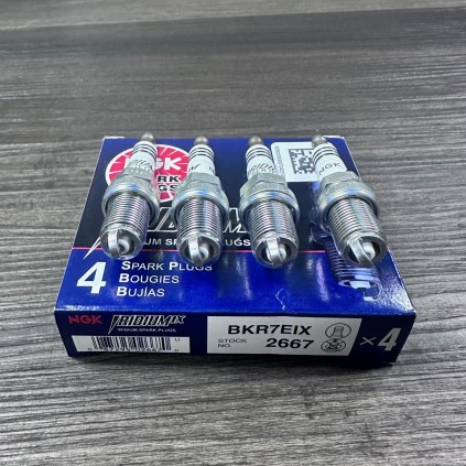 NGK Iridium Spark Plugs Box of 4 (BKR7EIX)