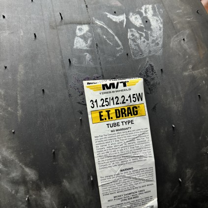 Mickey Thompson ET Drag Tire - 31.25/12.2-15W L8