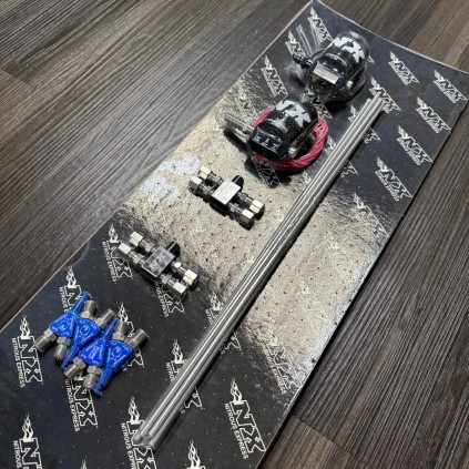 Nitrous Express Direct Port 4cyl Wet Kit 10lbs Bottle