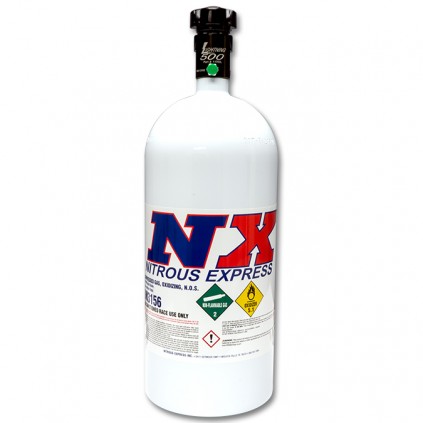 Nitrous Express 10lb Bottle w/Lightning 500 Valve