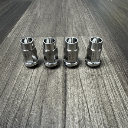 Belak Titanium Lug Nut Shank Style M12x1.50 - 4 Pack