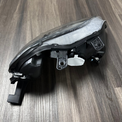 Honda Civic 1999-2000 Headlights Amber / Black Housing