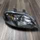 Honda Civic 1999-2000 Headlights Amber / Black Housing