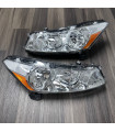 Honda Accord 2008-2012 2dr Coupe Headlights Clear