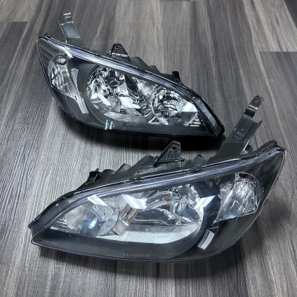 2004 2005 Honda Civic Headlights Clear