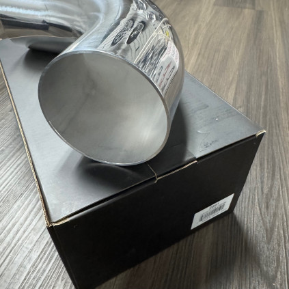 Vibrant Universal Aluminum Tubing (90 degree bend) - Polished