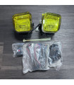 1996-1998 Honda Civic Fog Lights Glass Amber