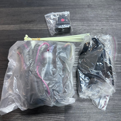 1996-1998 Honda Civic Fog Lights Glass Amber