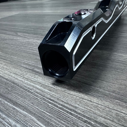 SpeedFactory Racing Billet B-Series 10AN Mega Flow Fuel Rail