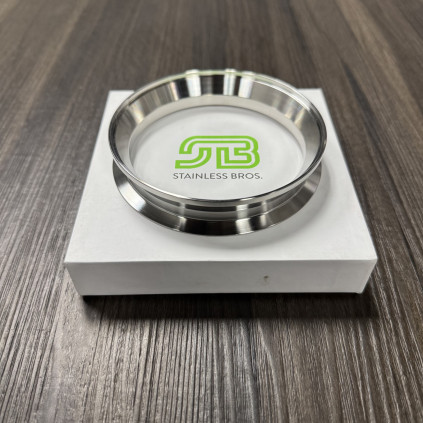 Stainless Bros 4.0in Borg Warner 304SS 4.21 S200/S300/S400 Marmon Style Turbine Outlet Flange