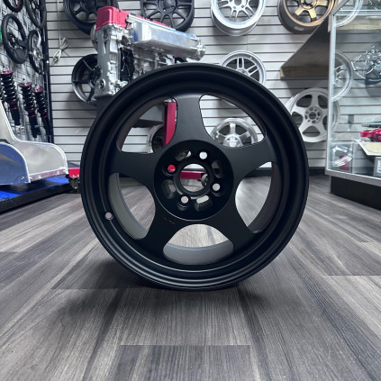 Rota Wheels Slipstream 15X8 4x100 20 Offset Flat Black