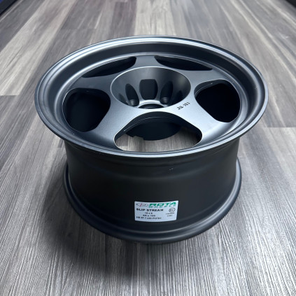 Rota Wheels Slipstream 15X8 4x100 20 Offset Flat Black