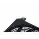 CSF 92-00 Honda Civic All-Aluminum Fan Shroud w/12in SPAL Fan - Black Finish