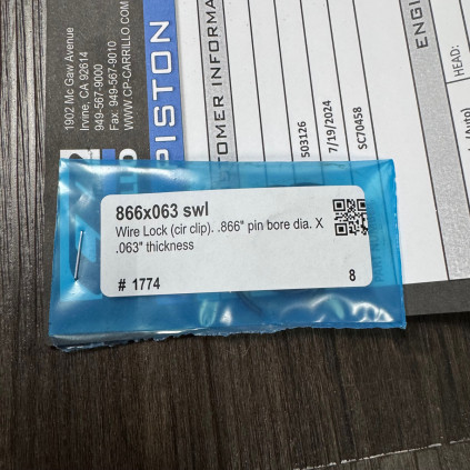 CP Pistons Honda K Series 87.50mm Flat Top