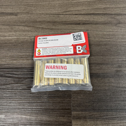 Brian Crower Honda B18B, B20B, H23 6.6mm Intake Valve Guides (Quantity of 8)