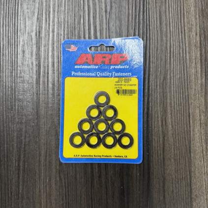 ARP M10 ID 3/4in OD Black Chamfer Washers (10 pack)