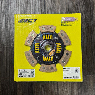 ACT Honda S2000 6 Pad Sprung Race Disc