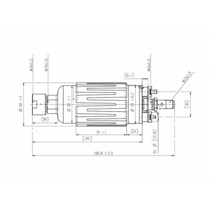 Bosch 044 External Fuel Pump