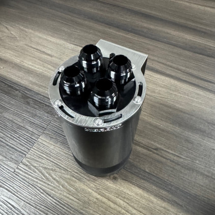 Vibrant Gen3 Medium 4 Port Catch Can