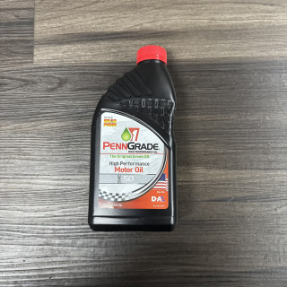 PennGrade Oil SAE 50 Semi-Synthetic 1 qt Bottle