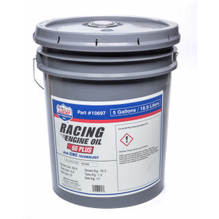 Lucas SAE 60 Plus Racing Oil 5gal Pail
