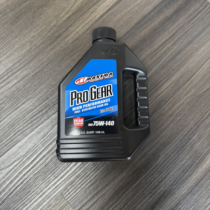 Maxima Pro Gear Full Synthetic 75W140 Gear Oil 1 Quart